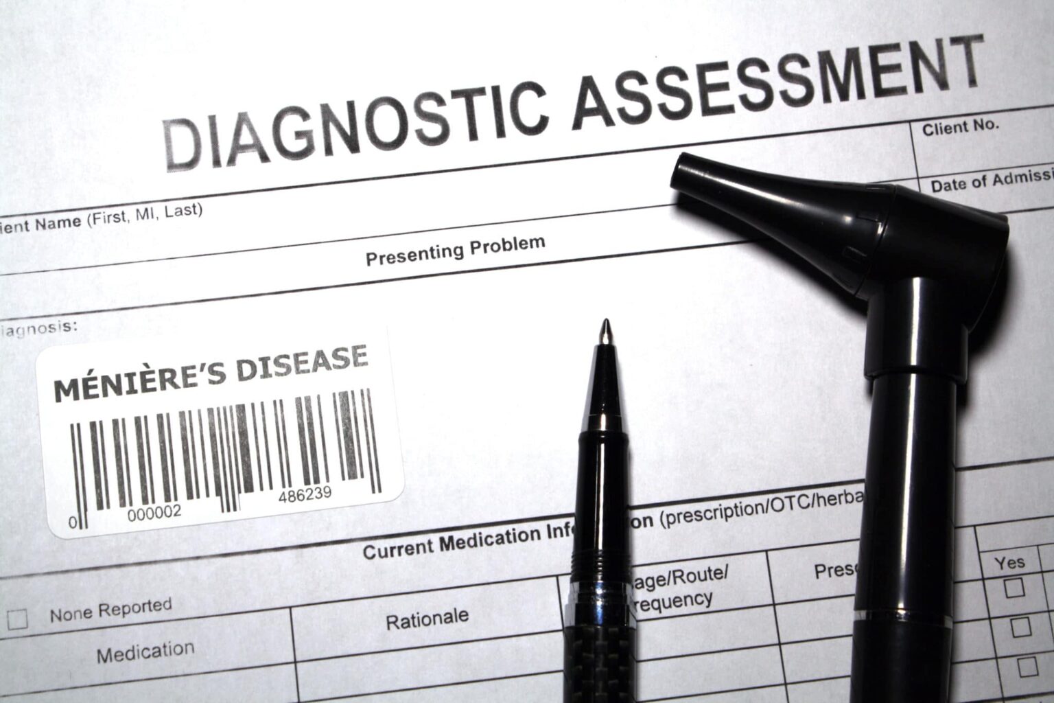 Otolaryngology diagnostic assessment abstract - Ménière’s disease