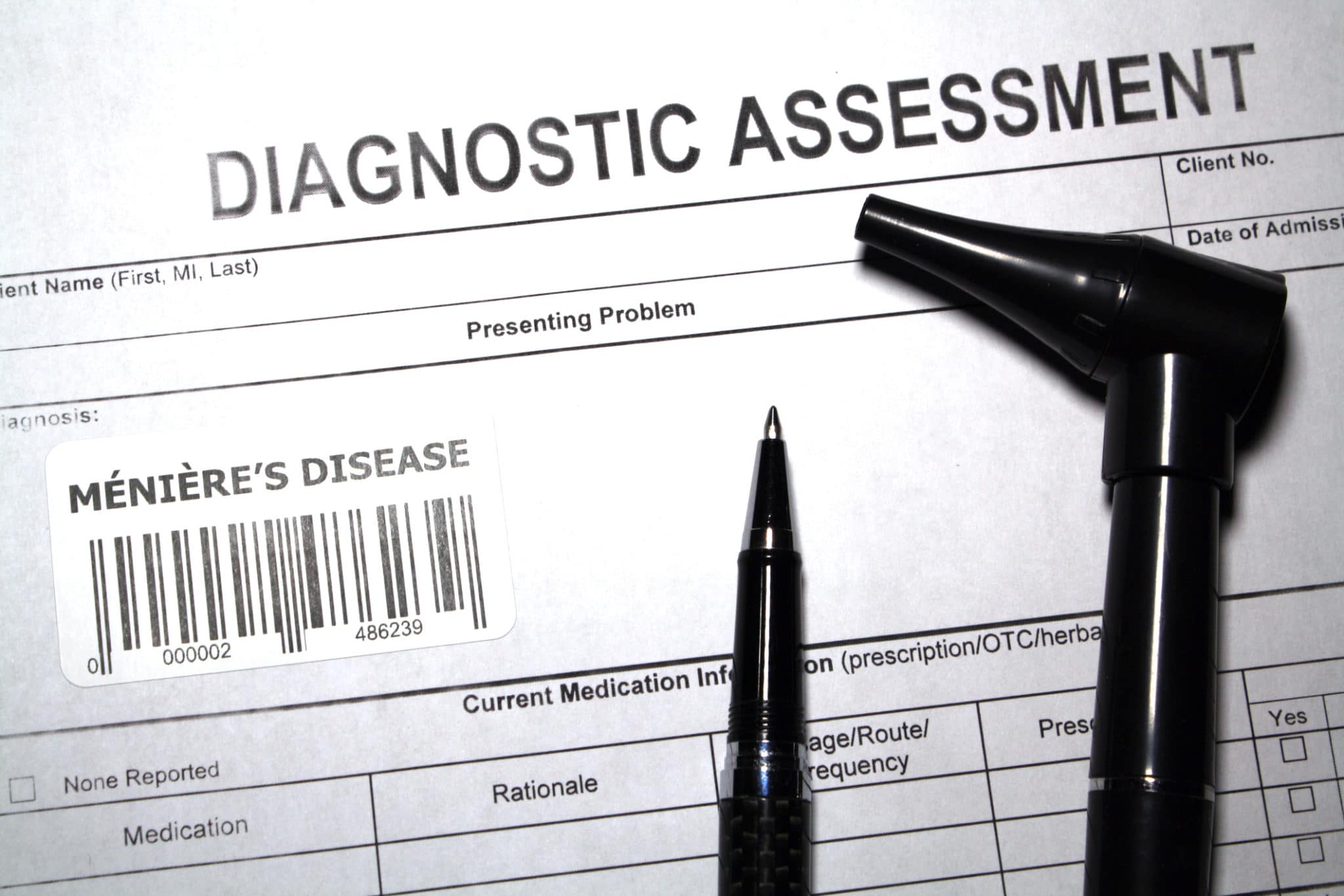 Otolaryngology diagnostic assessment abstract - Ménière’s disease
